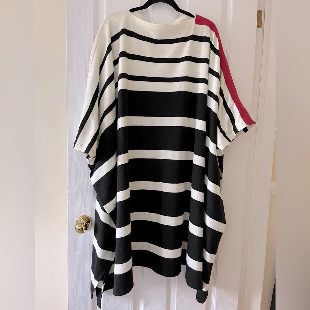 Long Striped Tunic - Size 1X